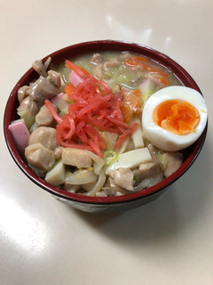 鶏ちゃんぽん丼-レシピのメイン写真