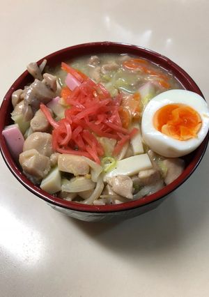 鶏ちゃんぽん丼-レシピのメイン写真