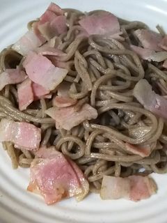 ベーコン和そば和え炒め-レシピのメイン写真