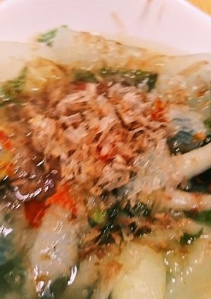 ラー油と鰹節のあったかスープ-レシピのメイン写真