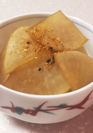 大根のチン バター醤油味-レシピのメイン写真