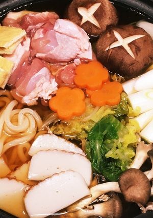 うどんすき-レシピのメイン写真