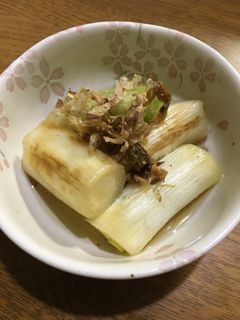 曲がりネギのお浸し-レシピのメイン写真