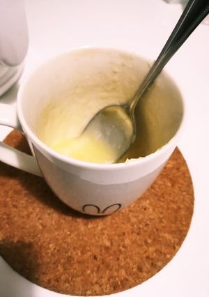 切餅消費に簡単レンチンとろとろバター餅風-レシピのメイン写真