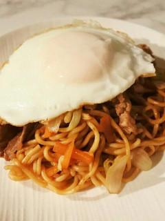 フライパンで簡単!焼きそば♡-レシピのメイン写真