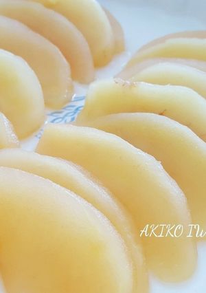 綺麗になれちゃう『りんごのコンポート』-レシピのメイン写真