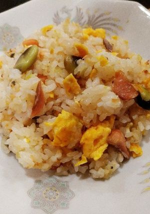 おせち+お正月料理リメイク★チャーハン！-レシピのメイン写真