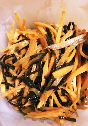 <常備菜>人参と塩昆布の炒め物-レシピのメイン写真