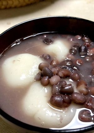 簡単！白玉ぜんざい！お子様と一緒に作ろう-レシピのメイン写真