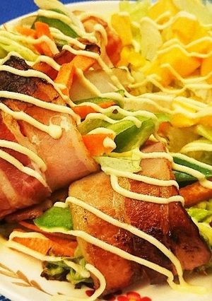 旬の野菜〜パーティー風なベーコン巻き〜♪-レシピのメイン写真