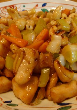 鶏肉とナッツの中華風炒め-レシピのメイン写真