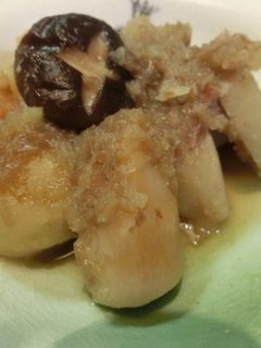 里芋とゴボウのみぞれ煮-レシピのメイン写真