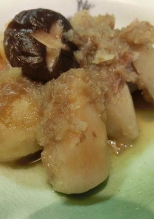 里芋とゴボウのみぞれ煮-レシピのメイン写真