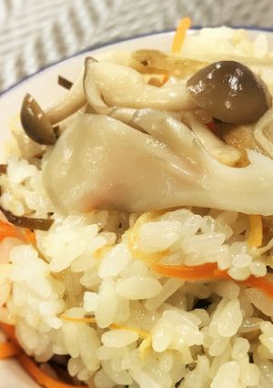 塩こうじきのこで簡単混ぜご飯☆-レシピのメイン写真