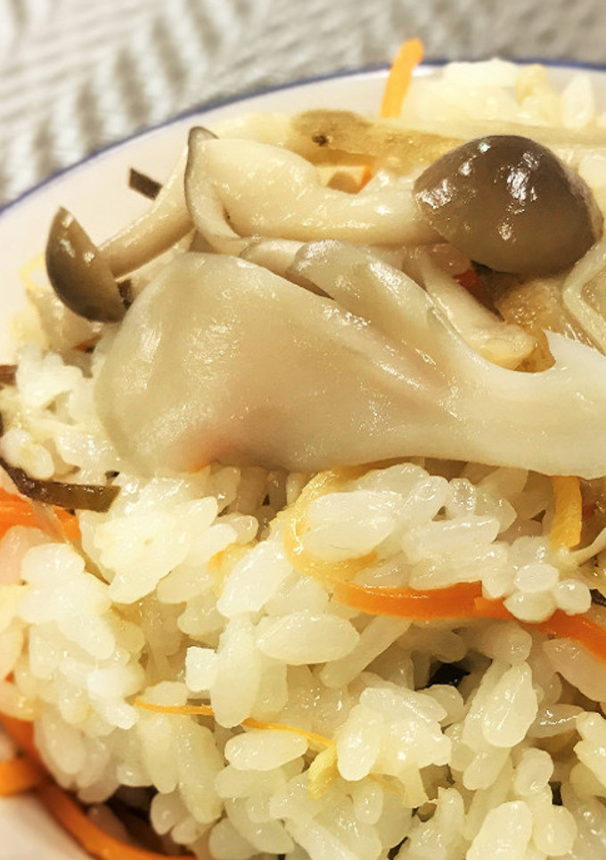 塩こうじきのこで簡単混ぜご飯☆-レシピのメイン写真