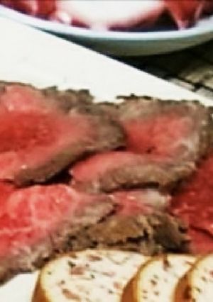 魚グリルでローストビーフ-レシピのメイン写真