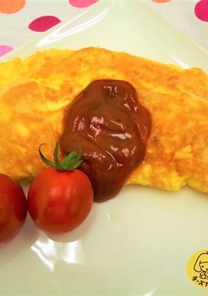 餅チーズオムレツ-レシピのメイン写真