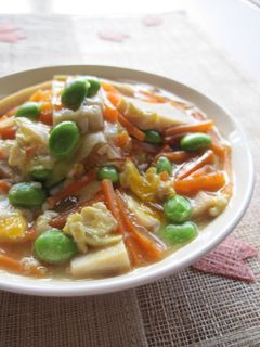高野豆腐と人参の玉子とじ-レシピのメイン写真
