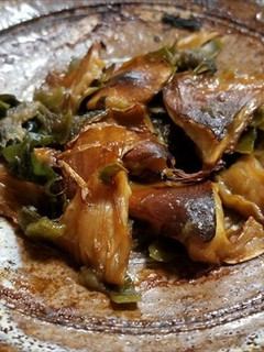 天然開きナメコと3種干し海藻の焼きキノコ-レシピのメイン写真