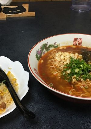インスタント 辛いラーメン-レシピのメイン写真