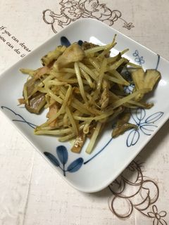 もやしと舞茸のカレー炒め-レシピのメイン写真