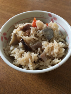 残った筑前煮で炊き込みご飯-レシピのメイン写真