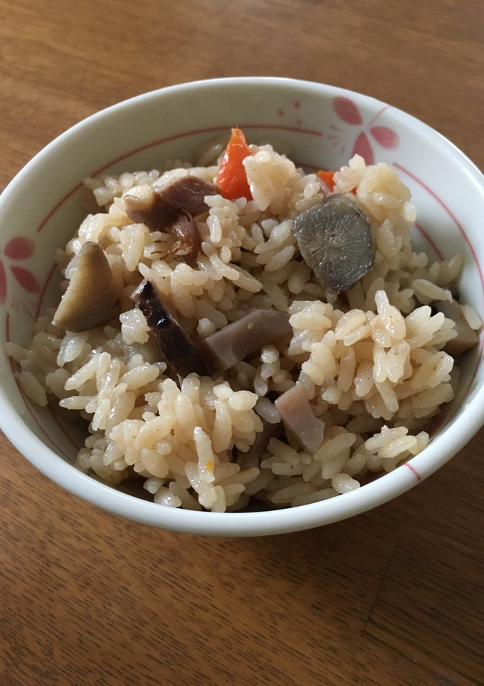 残った筑前煮で炊き込みご飯-レシピのメイン写真