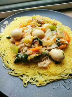 あんかけかた焼きそば-レシピのメイン写真