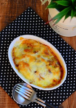 とろとろねぎとお餅の和風チーズ焼き-レシピのメイン写真