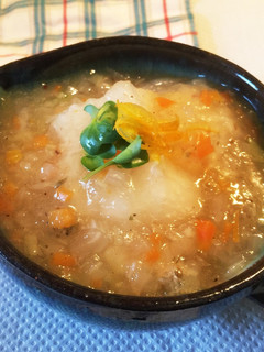 残り野菜×切り餅☆餡かけ揚げ餅☆-レシピのメイン写真