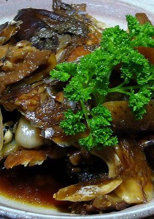 鯛のアラ煮-レシピのメイン写真