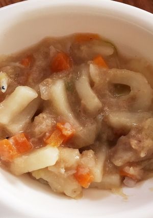 離乳食後期☆味噌煮込みうどん-レシピのメイン写真