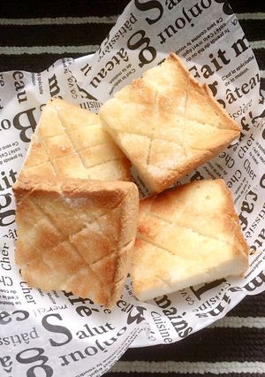 シュガーバター⭐トースト♬軽食にも♬-レシピのメイン写真