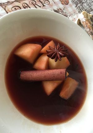 りんごのあったかホットワイン-レシピのメイン写真