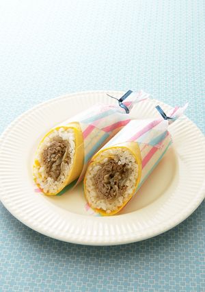 復活レシピ！すき焼き（ラップライス）-レシピのメイン写真