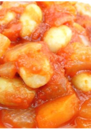 大豆と玉ねぎのトマト煮-レシピのメイン写真