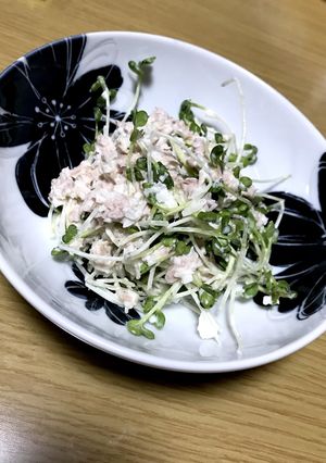かいわれとツナのシャキシャキサラダ-レシピのメイン写真