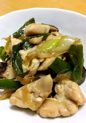 ささみと野菜で 生姜焼き風に…♬-レシピのメイン写真