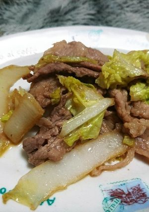 豚肉と白菜のポン酢炒め-レシピのメイン写真