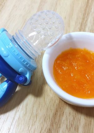 ☆離乳食初期☆時短裏ごし！にんじん-レシピのメイン写真