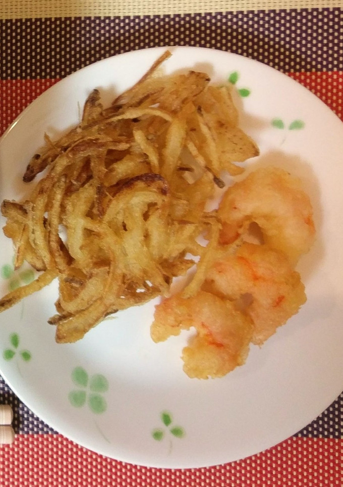 かき揚げ風玉ねぎの天ぷら-レシピのメイン写真