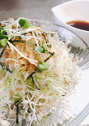 キャベツとちりめんじゃこの美味しいサラダ-レシピのメイン写真