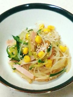 中華風春雨サラダ-レシピのメイン写真