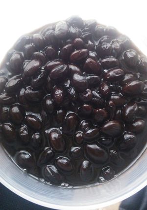固いシワシワ黒豆の煮直し-レシピのメイン写真