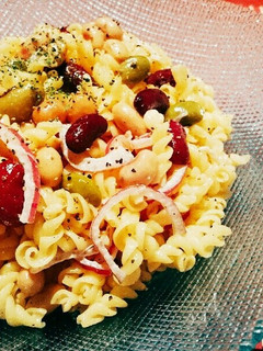 お豆たっぷりマカロニサラダ-レシピのメイン写真
