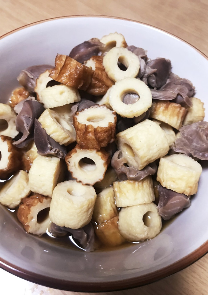 砂肝とちくわの煮物-レシピのメイン写真