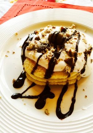 チョコマロンパンケーキ-レシピのメイン写真