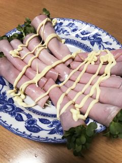 かいわれとハムのサラダ-レシピのメイン写真
