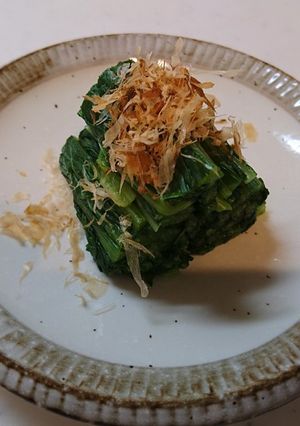 かぶの葉のおひたし(常備菜)-レシピのメイン写真