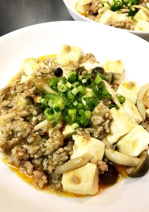 しめじ入りピリ辛麻婆豆腐-レシピのメイン写真